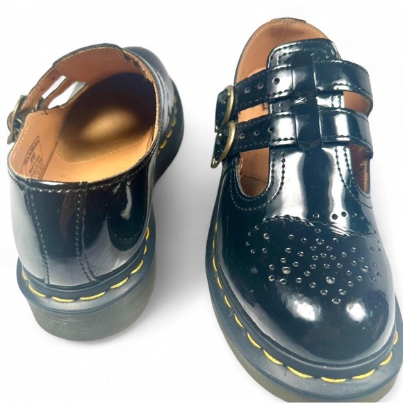 Dr. Martens 5.5-6 Black Patent Leather Mary Janes - Picture 6 of 7